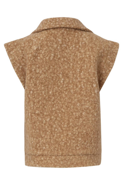Gilet 25551 camel