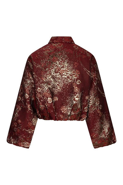 Jacket Inea - Balloon Jacquard