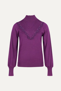 Pullover daye purple