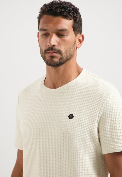 T-shirt crewneck jacquard kit