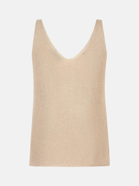Knitted top lux beige