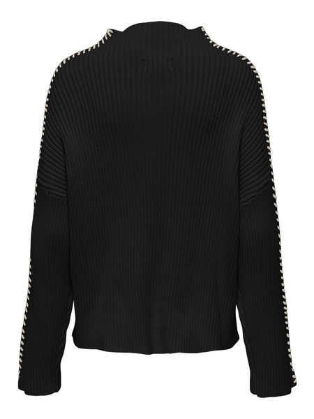 ONLQUEENIE LS CONTRAST HIGH N