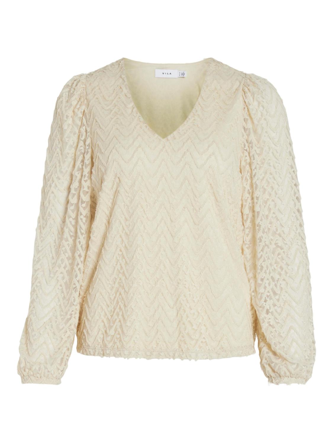 VIFARY V-NECK L/S TOP