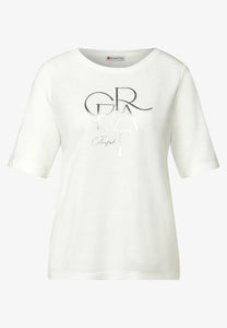 SOL_GREAT partprint shirt w.3