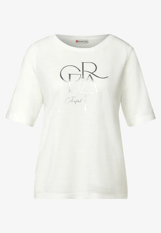 SOL_GREAT partprint shirt w.3