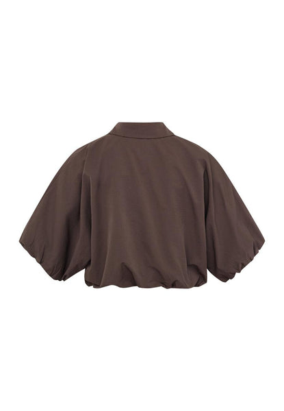 Jacket nelly-ja dark brown