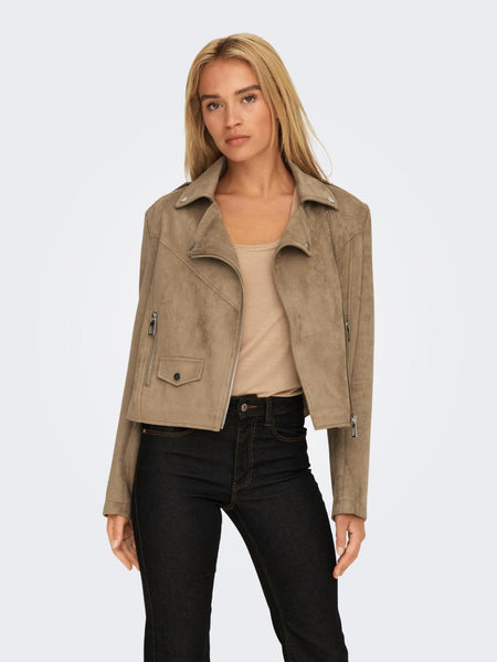 ONLSCOOTIE FAUX SUEDE BIKER J
