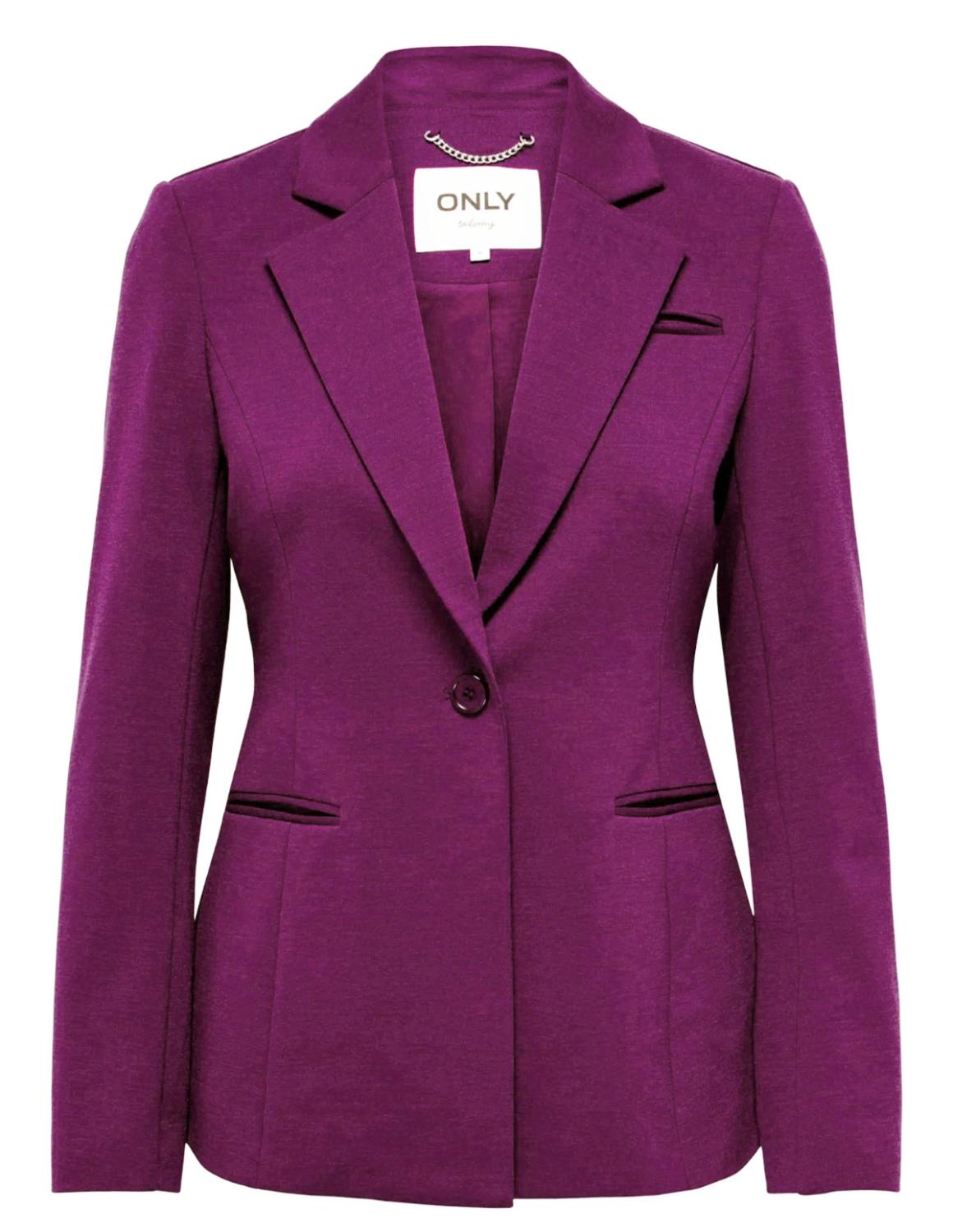 ONLPEACH L/S FIT BLAZER TLR N