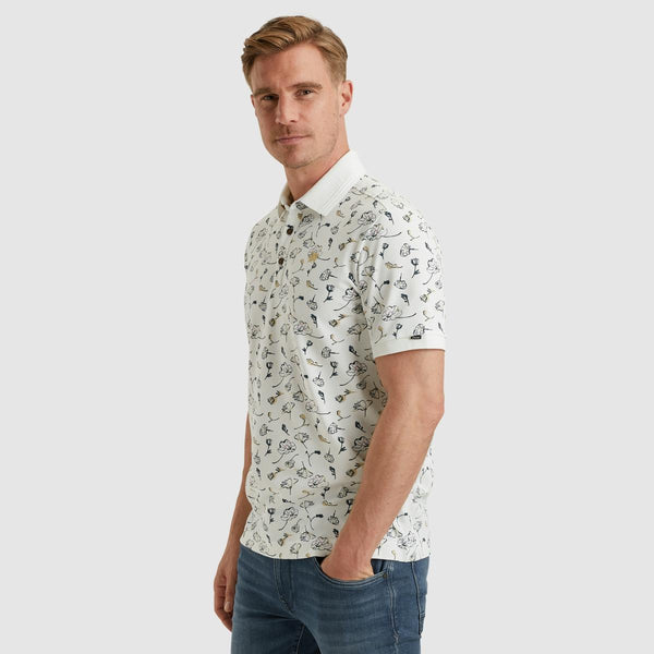 Short sleeve polo stretch  pi