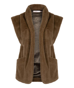 Gilet fake fur