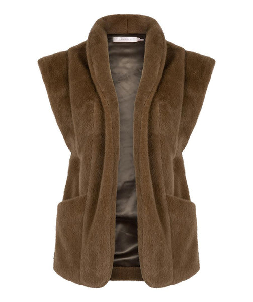 Gilet fake fur