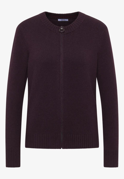 NOS_Cosy Zipper cardigan