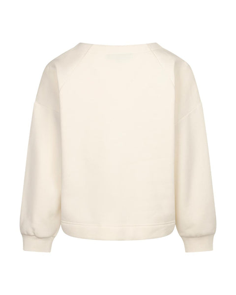 Terry sweater chestprint