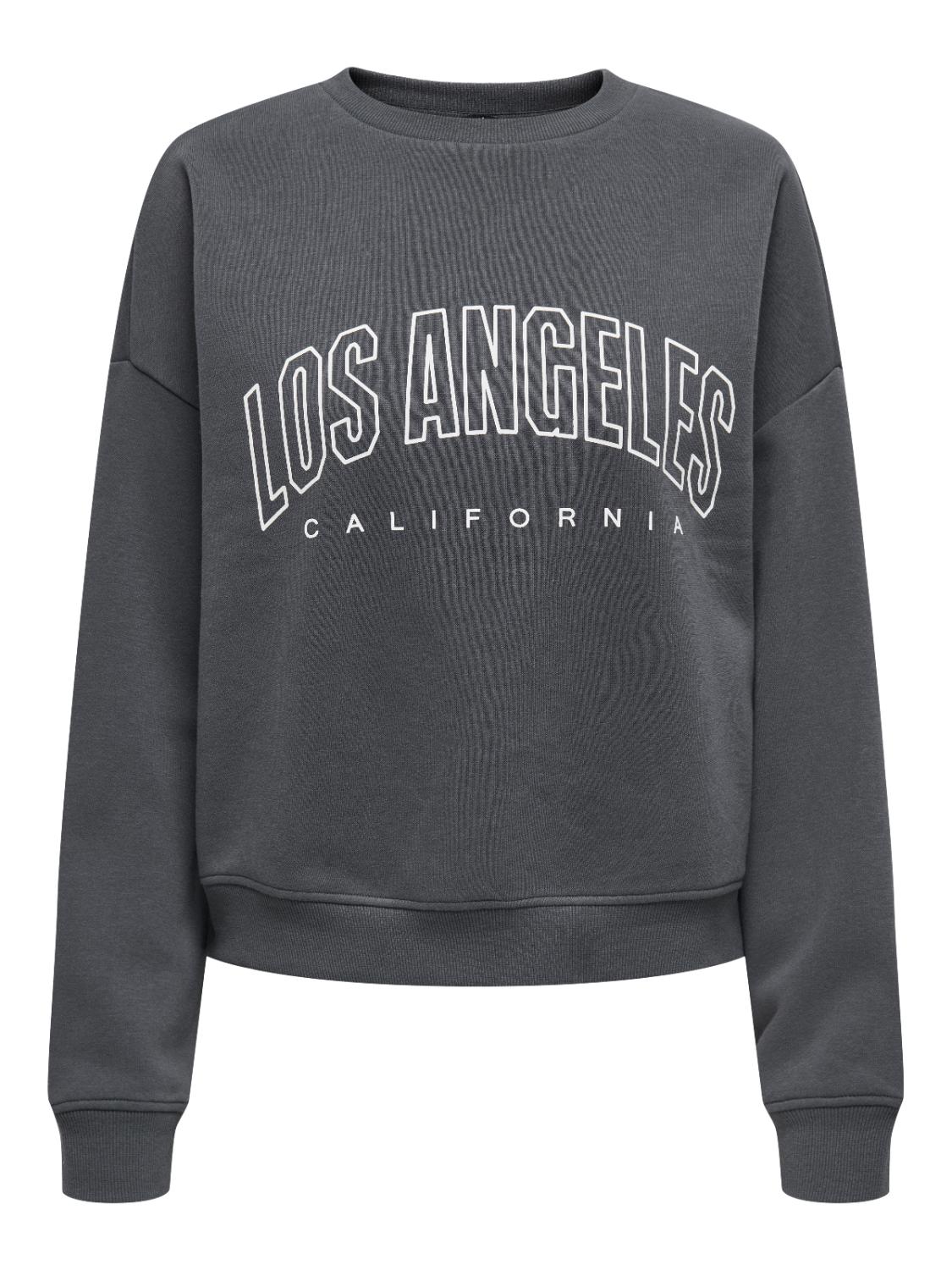 ONLSWEAT LIFE L/S CREW O.SIZE