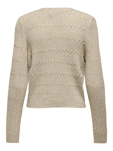 ONLKATIA LS CABLE V-NECK CARD