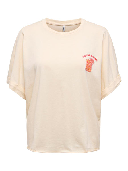 ONLMINNA LIFE S/S PRINT TOP C
