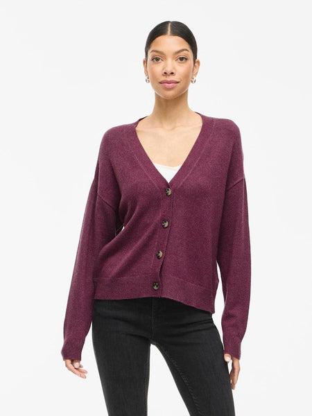 VIRIL V-NECK KNIT CARDIGAN -