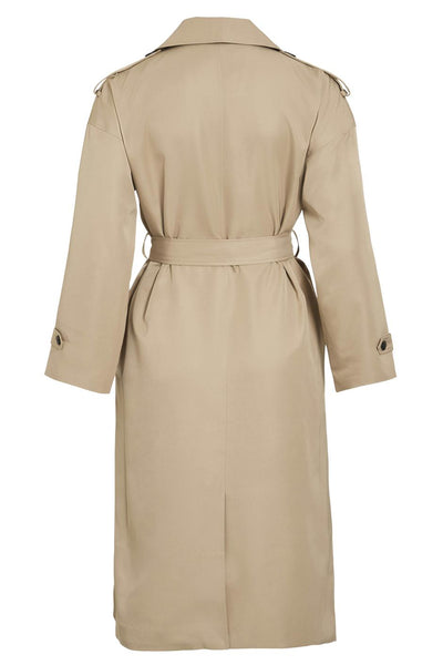 VIADDISON L/S  LONG TRENCHCOA