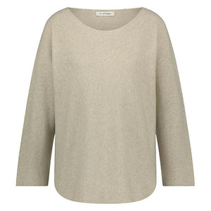 Pullover auke r-neck sand