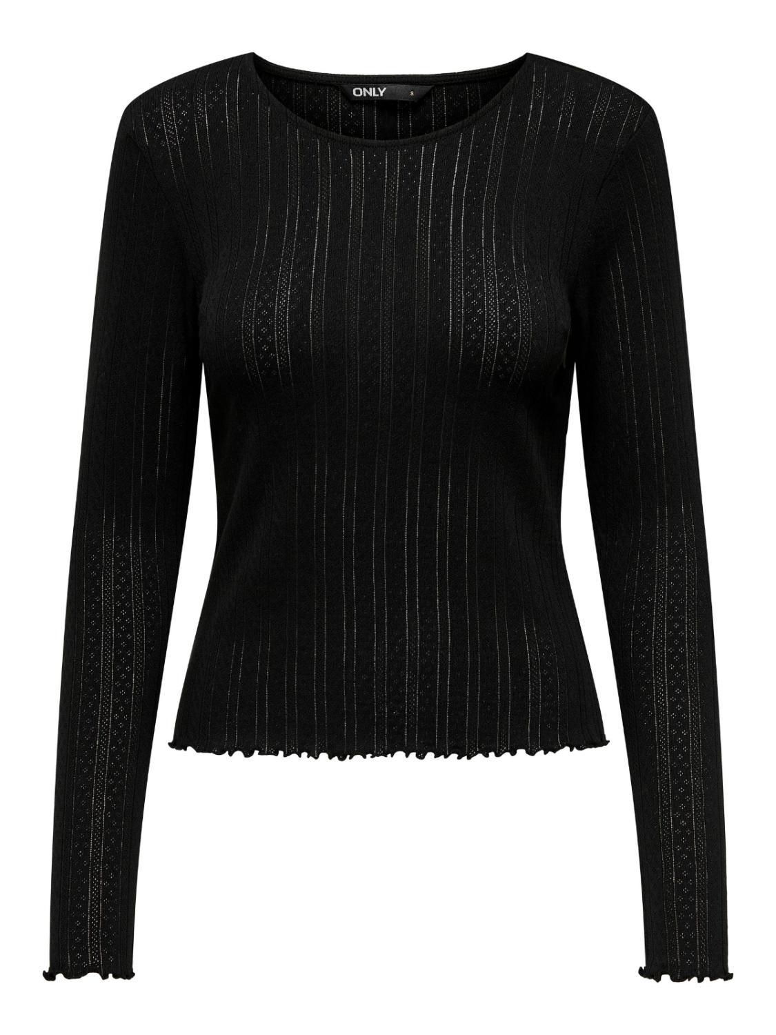 ONLCARLOTTA L/S TOP NOOS JRS