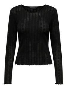 ONLCARLOTTA L/S TOP NOOS JRS