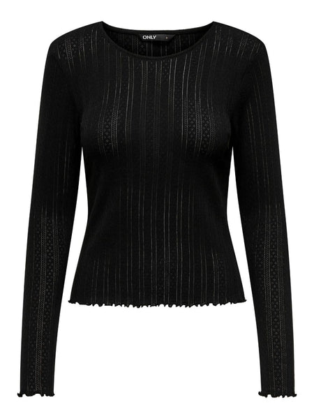 ONLCARLOTTA L/S TOP NOOS JRS