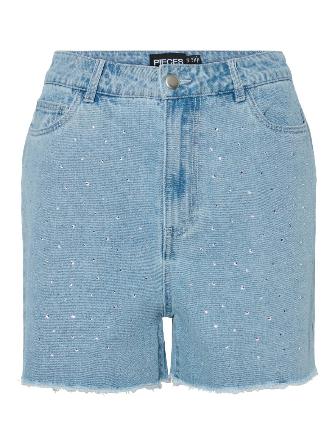 PCTAMRA HW RHINESTONE DENIM S