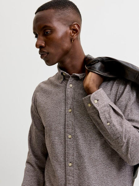 JPRBLUHARVEY TWILL SOLID L/S