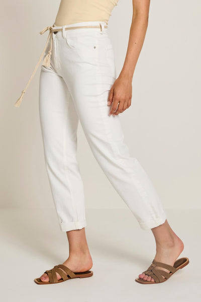 Bobby color denim white