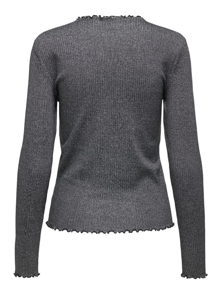 ONLEMMA LIFE LS GLITTER TOP J