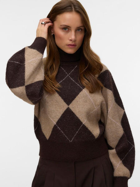 VMDARLA LS ROLLNECK PULLOVER
