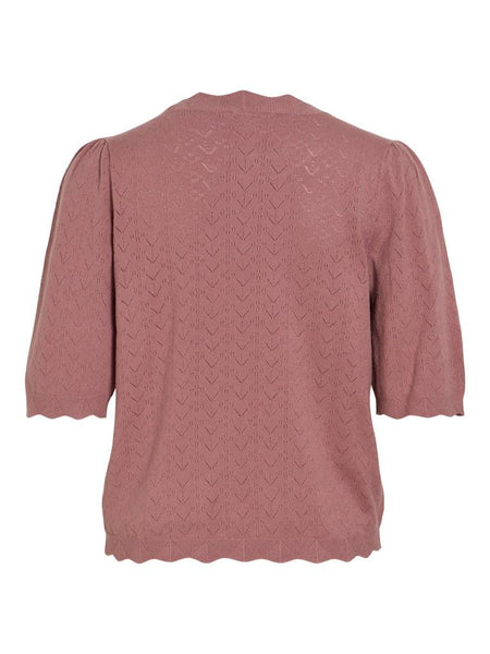 VIEMI O-NECK 2/4 SLEEVE KNIT