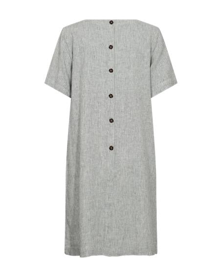 FQlava dress dark forest white