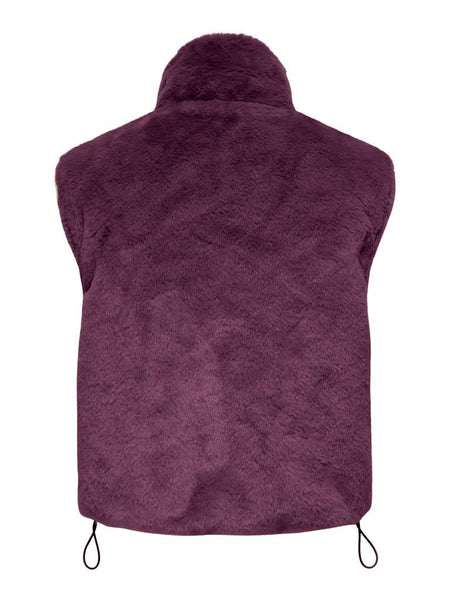 ONLDANA FAUX FUR REV.WAISTCOA