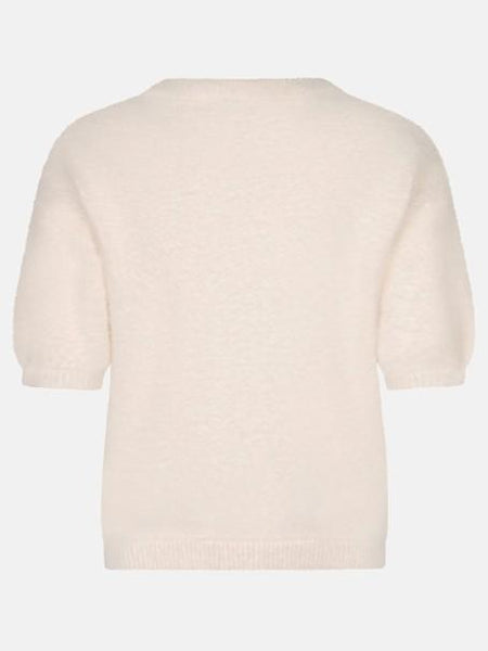 Knitted top mary ecru