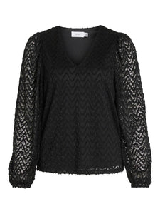 VIFARY V-NECK L/S TOP
