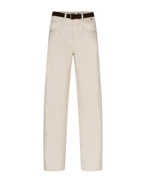 Korine & belt washed twill ec