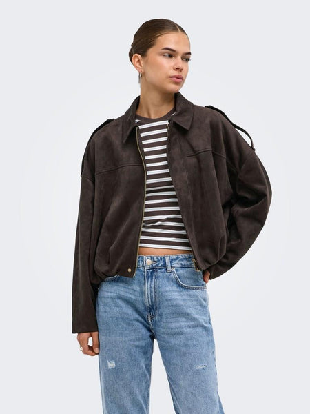 ONLMOON-STINA FAUX SUEDE BOMB
