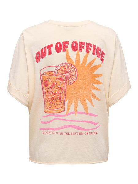 ONLMINNA LIFE S/S PRINT TOP C