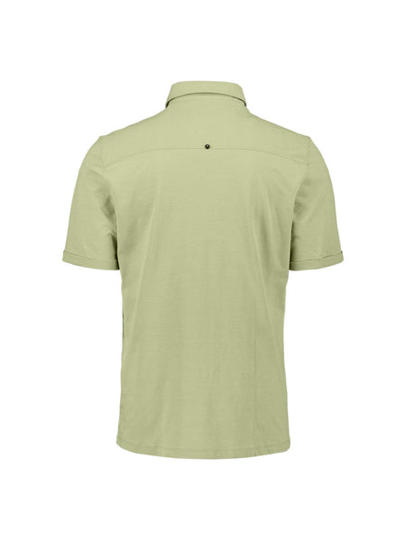 Shirt s/s twill jersey green