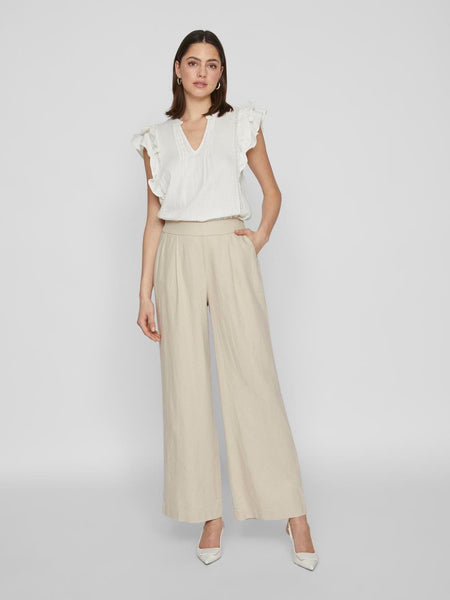 VIJOLANDA HW PLEATED PANTS -