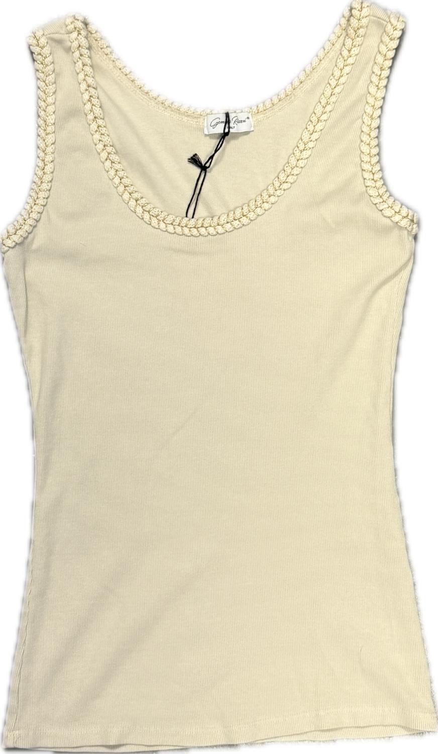 Top beige lurex