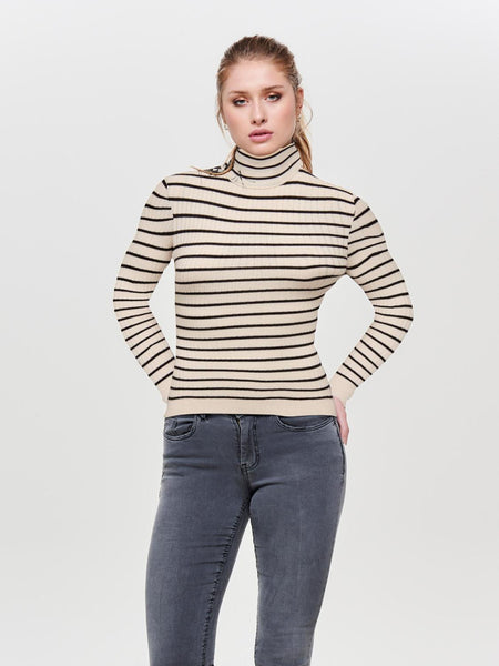 ONLKAROL L/S ROLLNECK PULLOVE