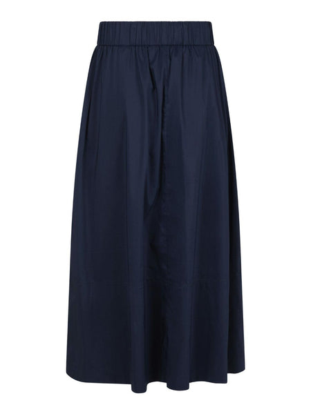 Yara poplin skirt navy