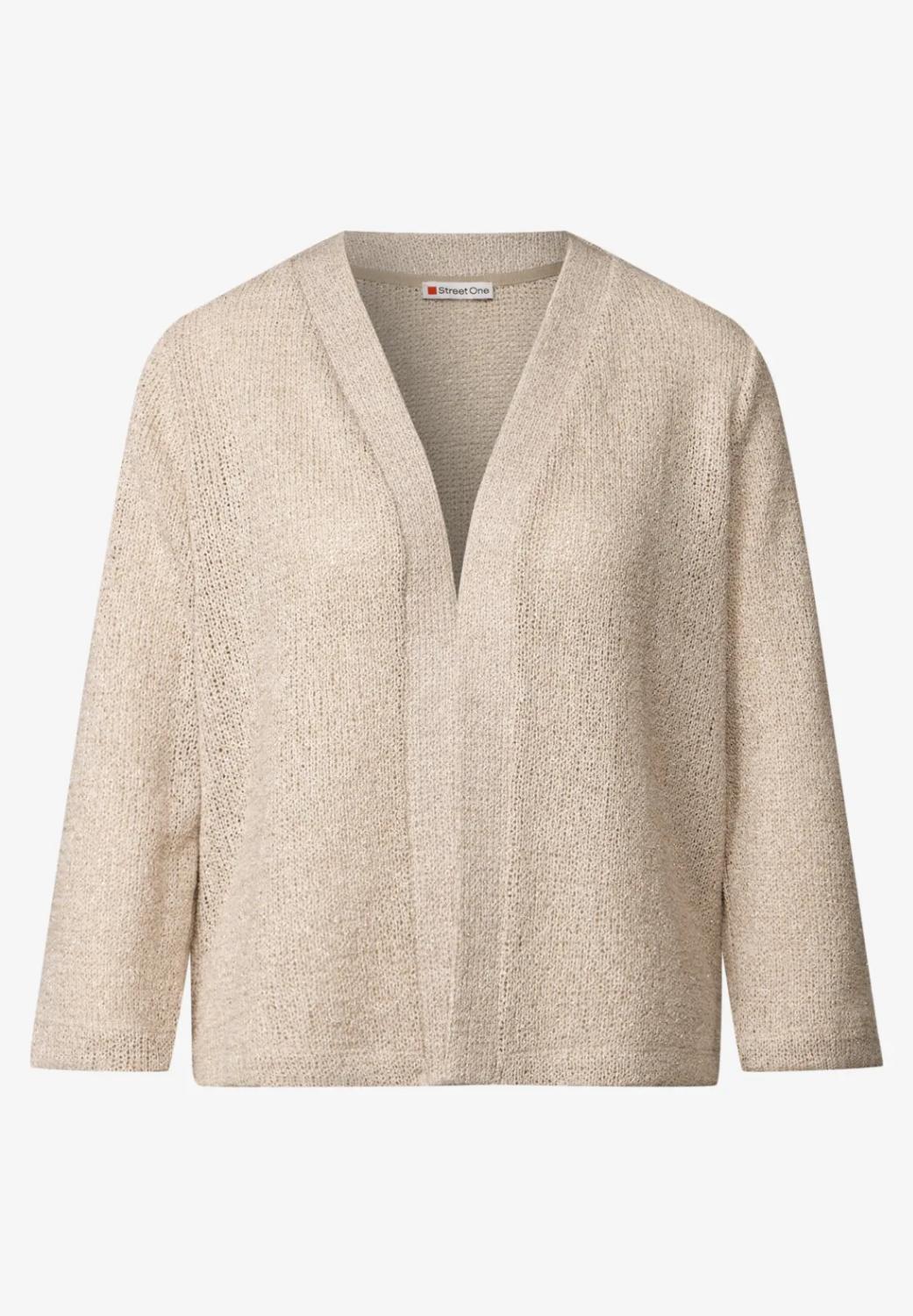 open summer knit jacket