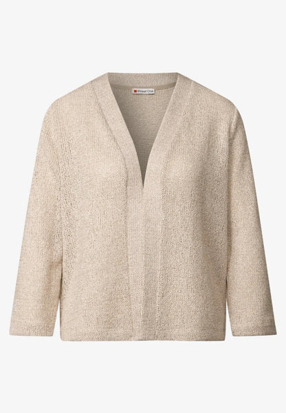 open summer knit jacket
