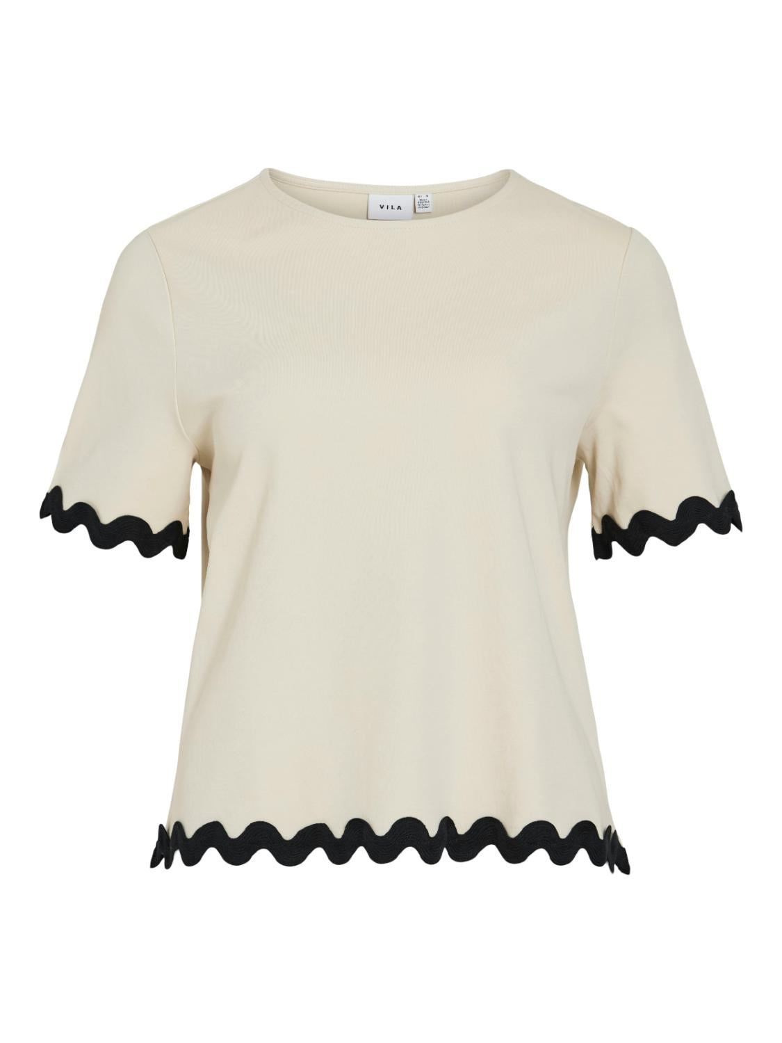VICALISA O-NECK 2/4 TOP