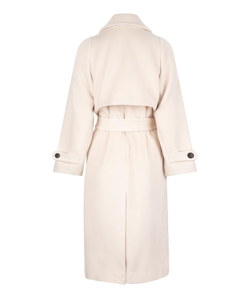Coat long belt