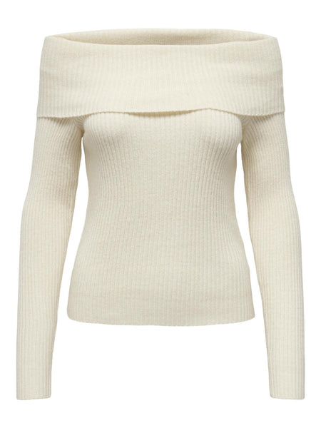 ONLKATIA LS OFF SHOULDER KNT