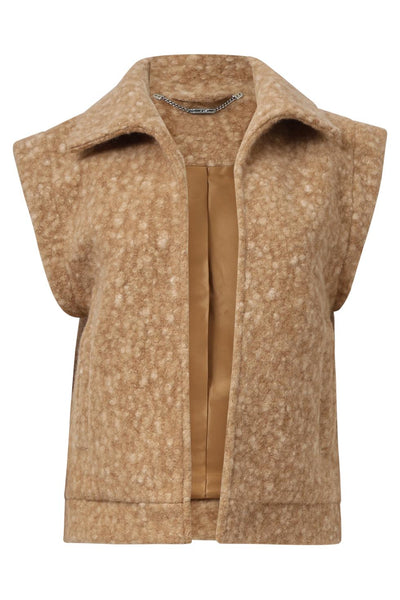 Gilet 25551 camel